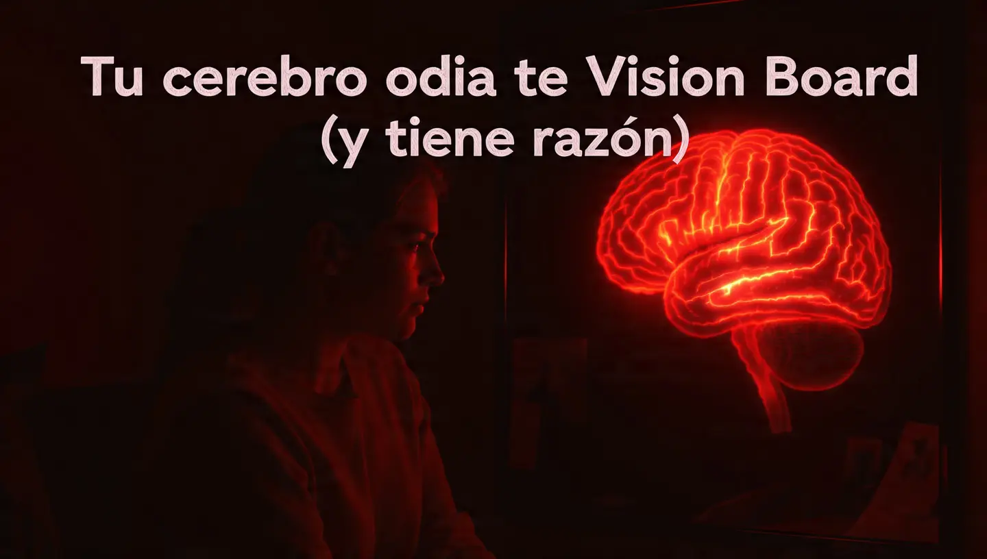 Vision board cerebro amenaza Tu cerebro odia tu Vision Board (y tiene razón)